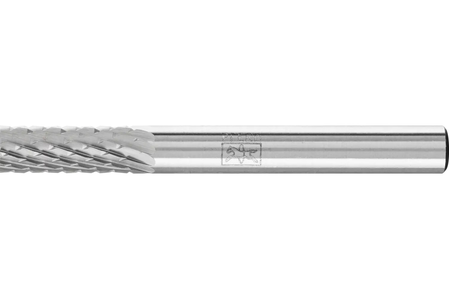 Picture of Pferd Carbide Bur SA-1 Cylindrical Uncut End Diamond Cut 1/4" x 5/8" x 1/4" Shank